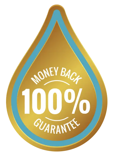 Metabo Drops 60-day money-back guarantee seal